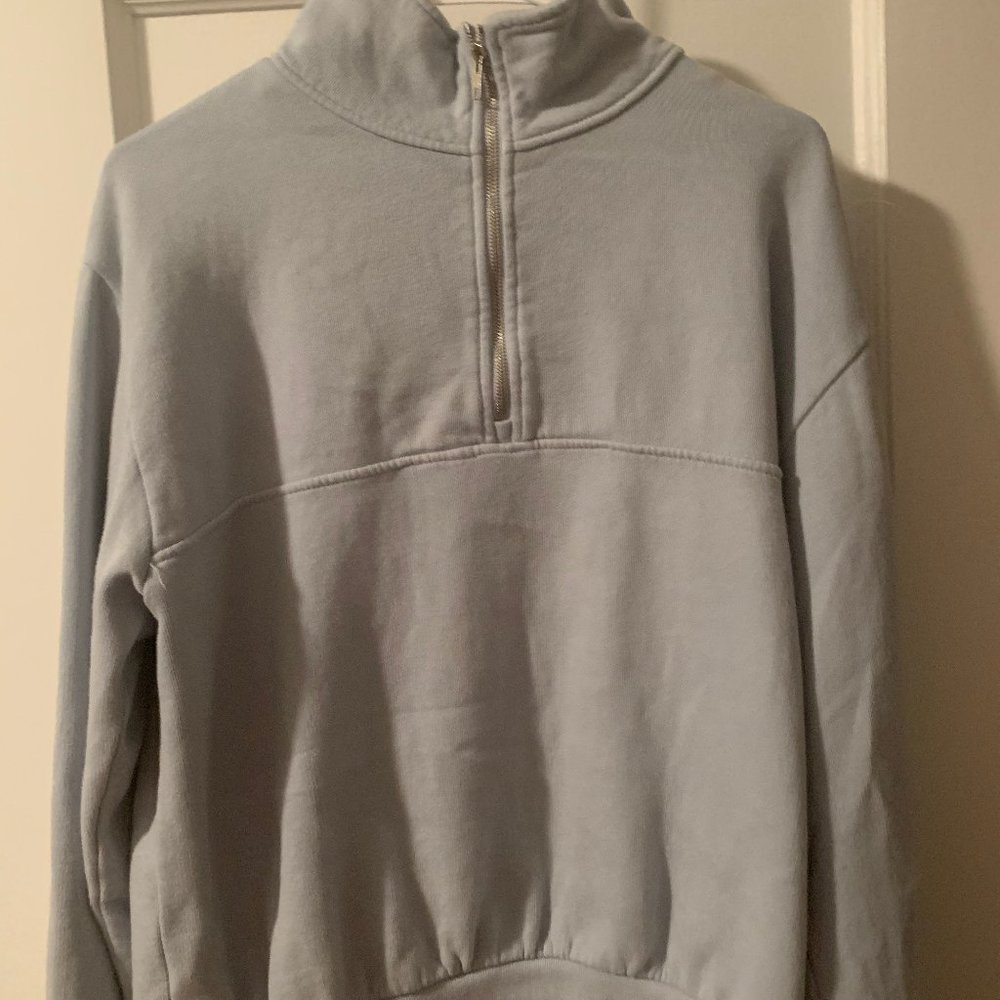 Brandy quarter zip